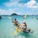 Coral Island- Thanan Island - Bon Khai Island - Khai Nok Island -Nui Island -Raya Island By Longtail Boat